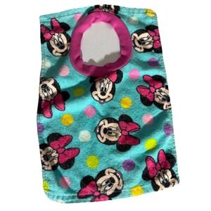 Minnie Mouse Aqua‎ Pullover Bib